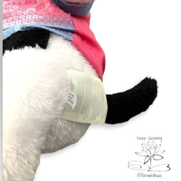 Build a Bear Cookies & Cream Pup in Shirt and Skirt - Picture 7 of 10